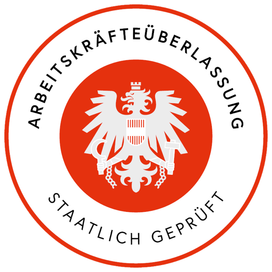 Siegel: Arbeitskräfteüberlassung - Staatlich geprüft